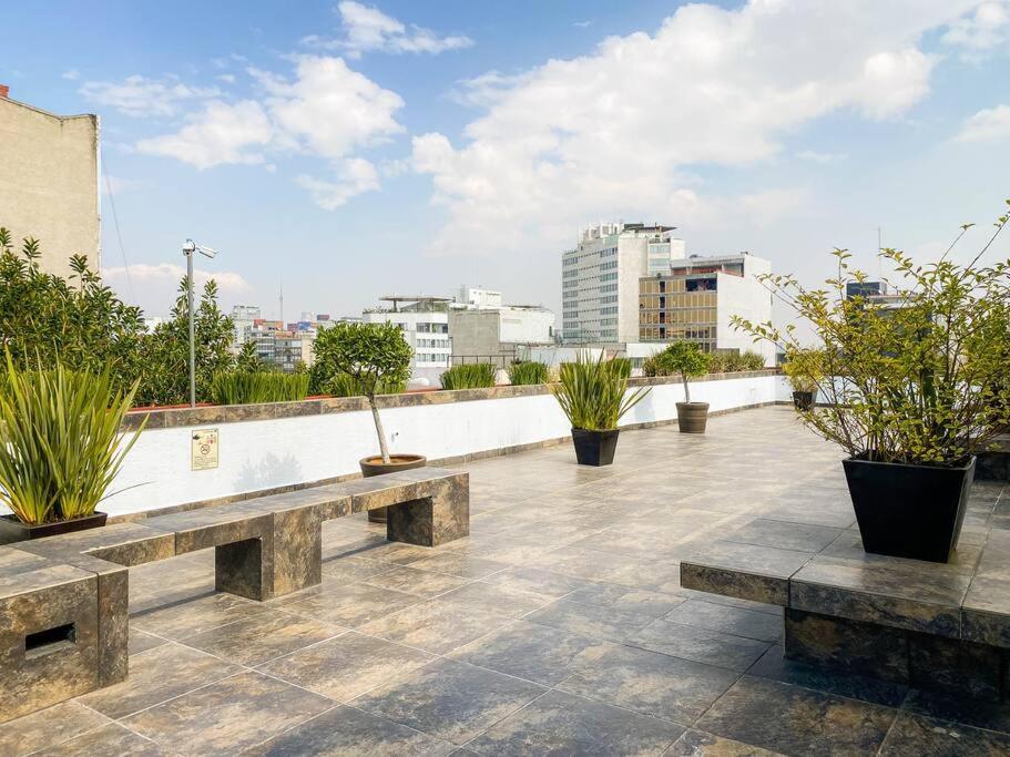 Departamento En La Condesa Roma Ciudad De Mexico Apartamento Exterior foto